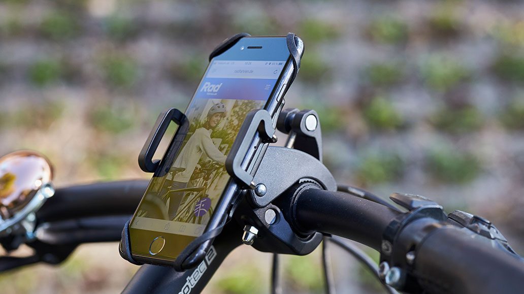 Tablet-Halter, Handyhalter, Fahrrad kann gedreht werden 360