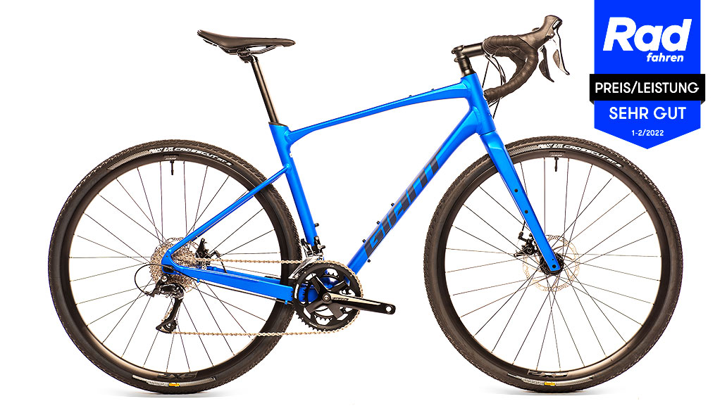 Giant Revolt 2 Gravelbike im Test Preis Leistungs Tipp