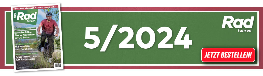 Radfahren 5/2024, Banner