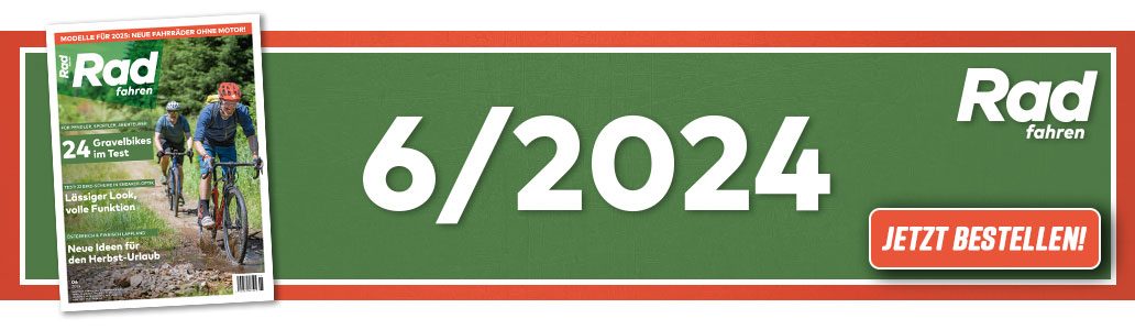 Radfahren 6/2024, Banner