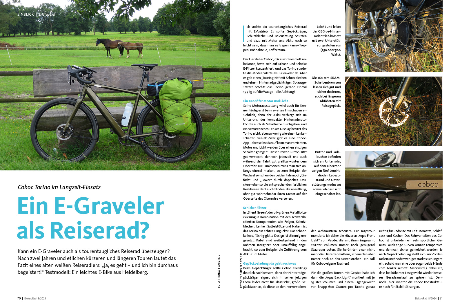 Im Dauereinsatz: E-Gravelbike als Alltagsrad