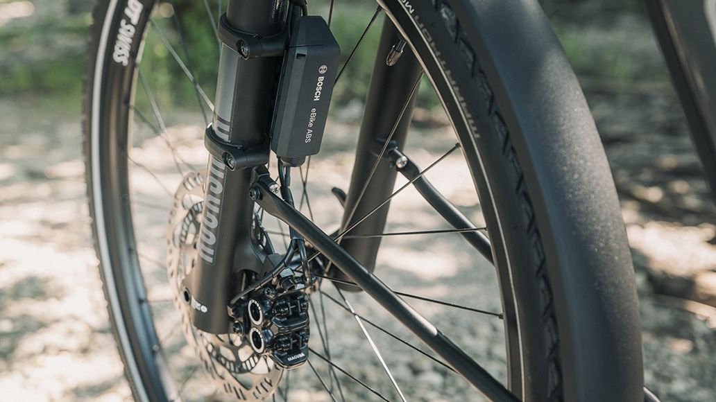 Trekking E-Bike Simplon Chenoa:e Detail ABS Sensorik